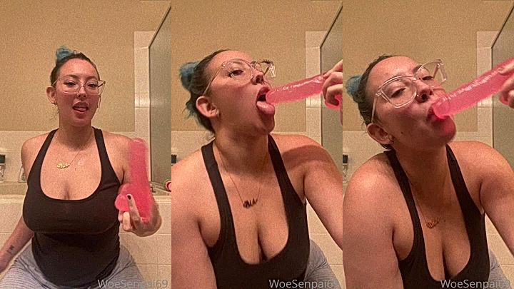 WoeAlexandra Dildo blowjob leaked clip