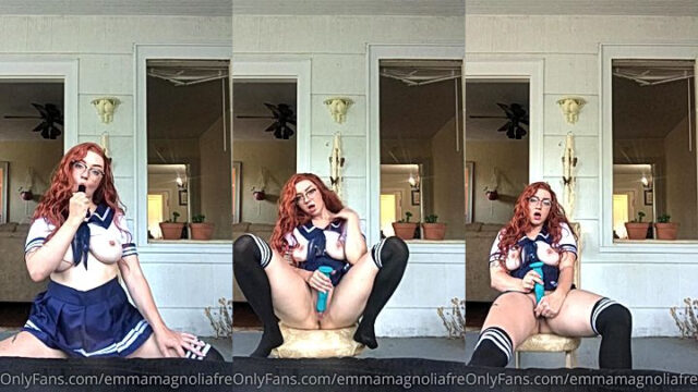 Emma Magnolia Dildo masturbate full video leaked