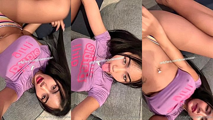 Praewasian teasing with her hot body leaked for fans