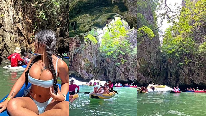 hot thai slut outdoor Praewasian leaks