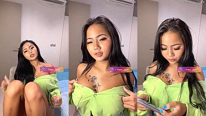 Thai slut teasing with body Praewasian leaked