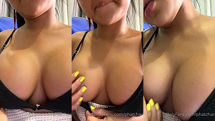 Praewasian teasing with hot boobs