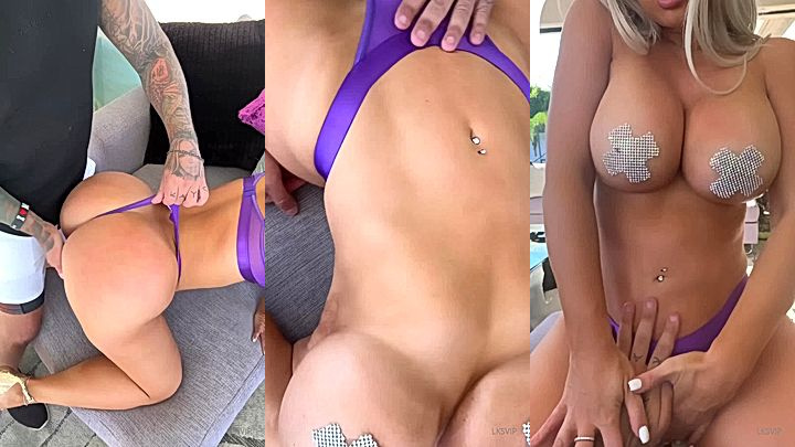 Hot american babe teasing with nude body play Laci Kay Somers leaks