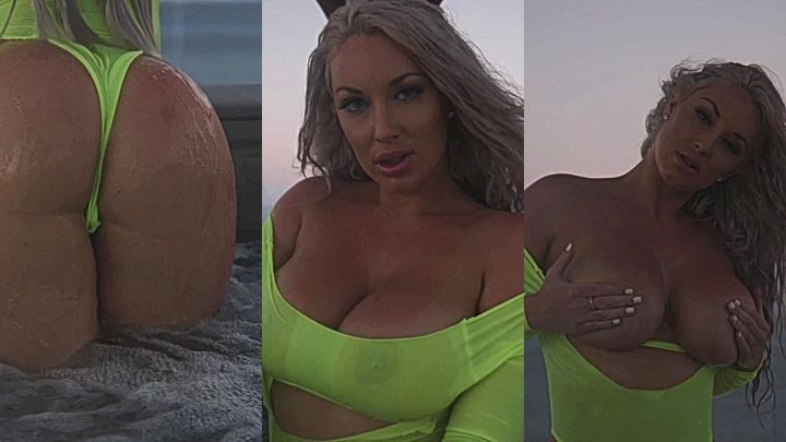 Hot girl teasing nude bathtub play outdoor Laci Kay Somers leaks