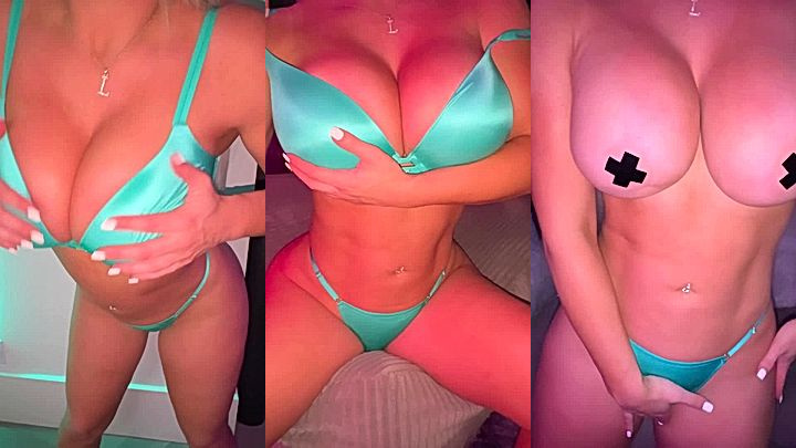 American babe Laci Kay Somers leaked nude body play for fans