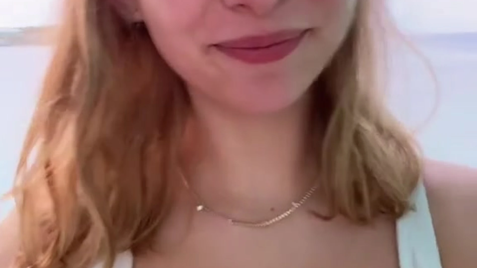 big tits naughty model Lynntoria on cam teasing outdoor