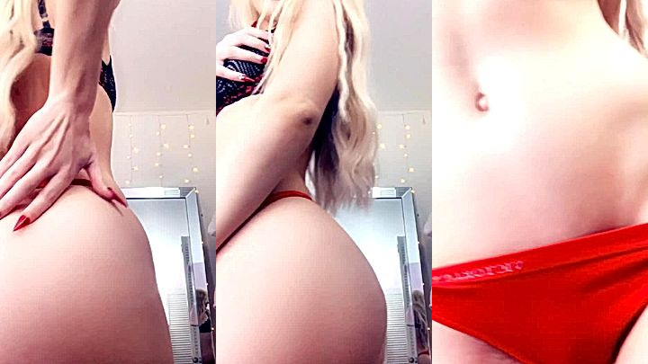 naughty onlyfans model Molly Eskam slwoly fondle her tits till she got so horny and moan uncontrollably