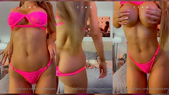 wild queen Molly Eskam shakes her fat ass in this video