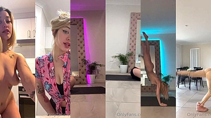 naked Bree Louise showing her cool moves onlyfans leak