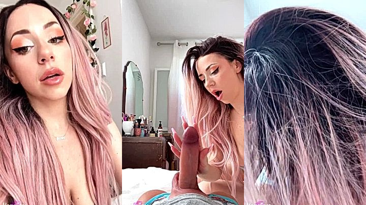 hot naughty american model Mama Fionamoans hard and rubs her big tits while riding