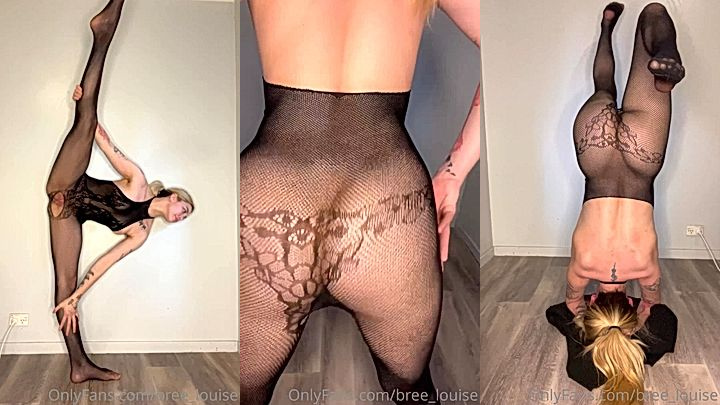 sexy bitch in her lingerie shows her sexy body Bree Louise leaked video