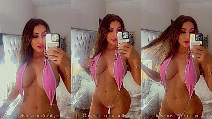 sexy godess Molly Eskam got really nice round perfect boobs onlyfans leak leak
