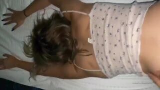 model Bree Louise gets pounded real hard till she cums