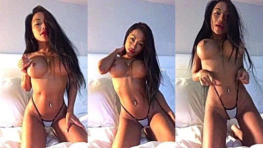 stunning girl CJ Miles braless and flirty just for you onlyfans leak video