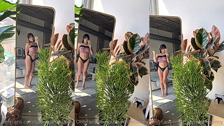 leaked video of american model showing off her body in her sexy bikini outdoor