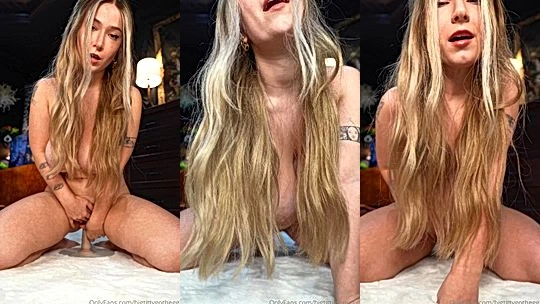 sexy slut is having a great time teasing her fans with her sexy body leaked video