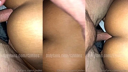 sexy girl CJ Miles pussy soaked from rough banging till her pussy squirts all over onlyfans leak sex