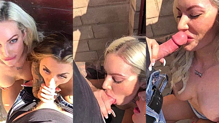 sexy pretty babe Viking Barbie give a hard blowjob till he cums big tits onlyfans