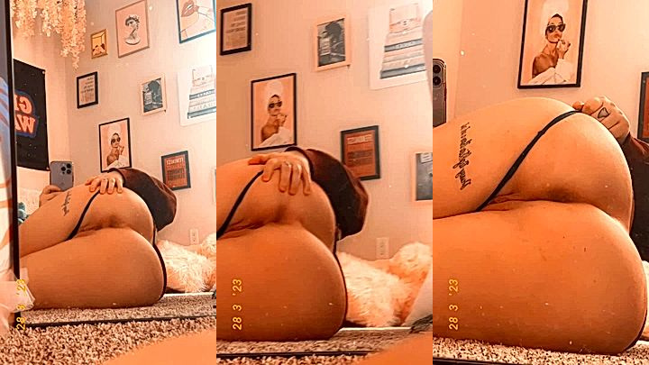 sexy hot model Katrina Mariespread her anus, want you to fuck her from  behin