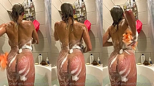 naughty hot sexy wild bae Lindsey Pelas teasing video in the bathroom