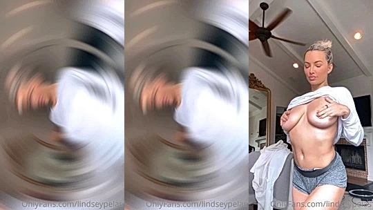 aughty sexy wild horny bad bitch Lindsey Pelas stimulate her nipples till she wet af