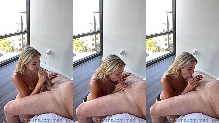 naughty onlyfans model Madiiitay begs her stepbrother to sucks his big cock