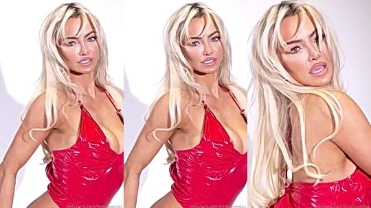 busty sexy queen Lindsey Pelas knows how to move her waist to flaunt her sexy hot body