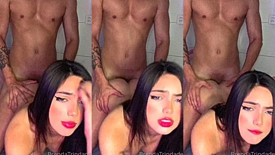 cute busty onlyfans model Brenda Trindade get pounded and moans loud