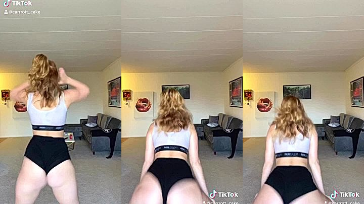 leaked video of sxy hot american model Katrina Marie stands tall showing off her sexy curves