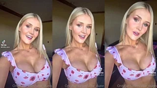 bratty girl Allie Dunn’s busty tits are begging for attention