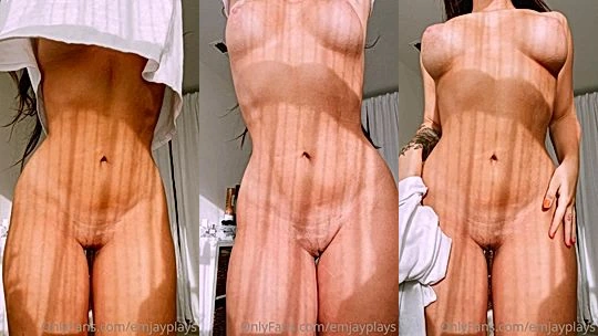 bad girl Emily Rinaudo slowly strip and knows exactly what you want to see onlyfans leak video