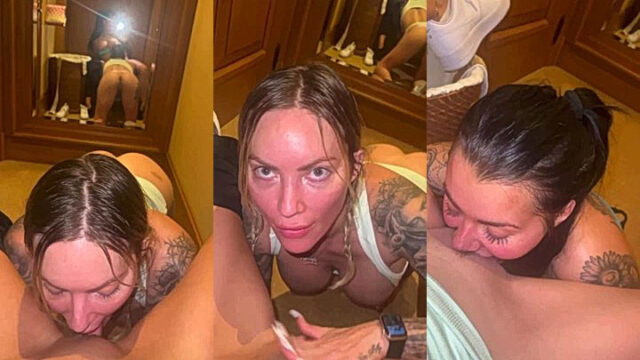 sexy dirty model Viking Barbie eat her cousin wet coochie hard