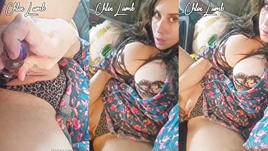 horny big tits milf mom Chloe Lamb gets turned on and used her dildo in her wet pussy