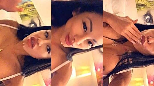 sexy girl CJ Miles tits gets hard when  you stare at them leaked onlyfans video