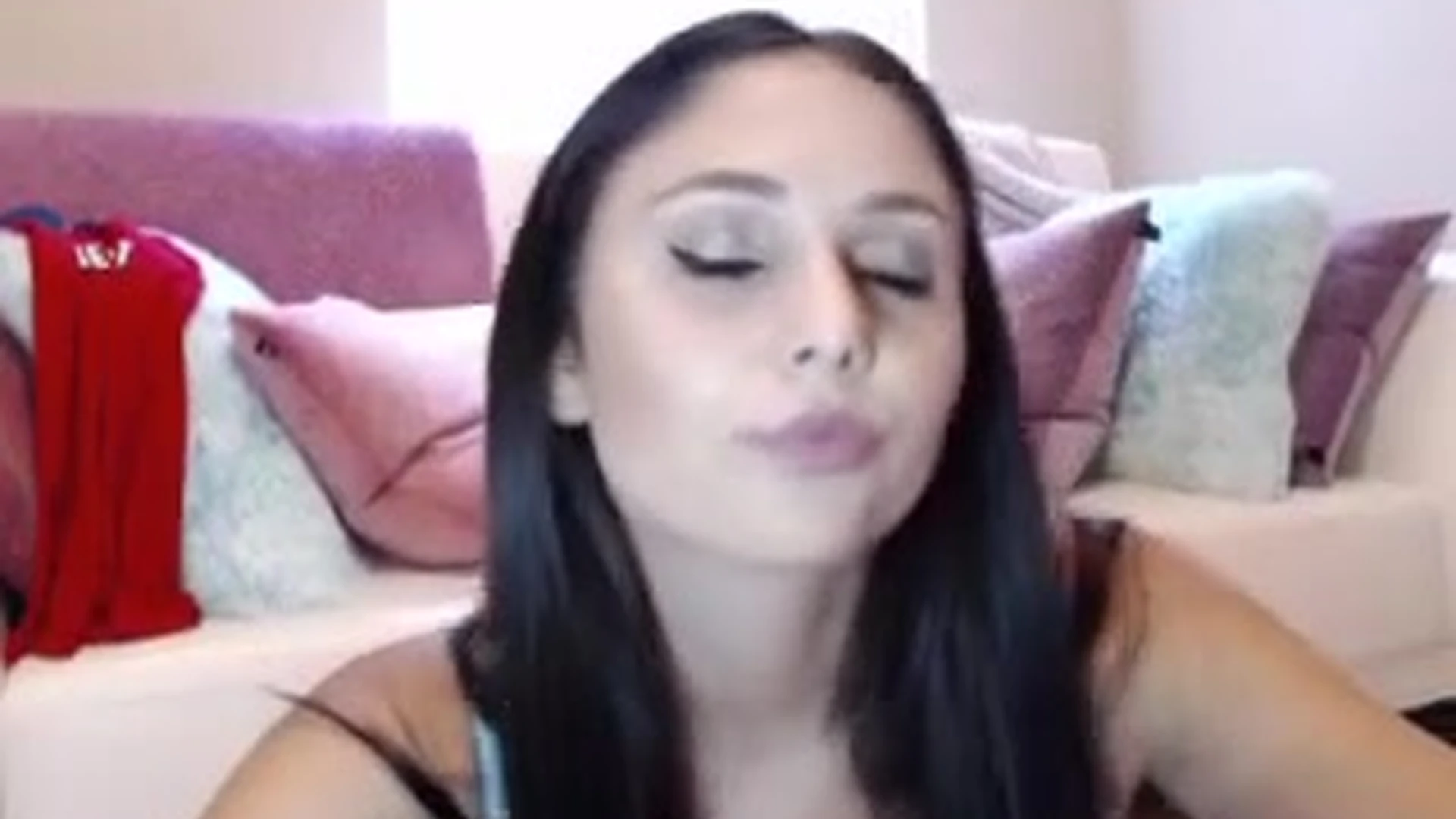 naughty onlyfans model Ariana Marie shows her big tits in dirty lingerie