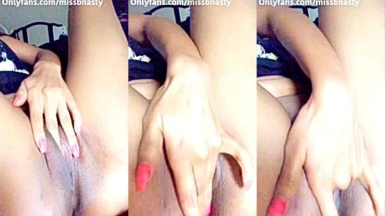 MissBNasty;s wet pussy gets fingerfucked real deep until i moaned loud