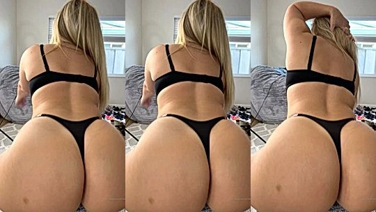 leaked onlyfans bitch Haleigh Cox twerk ass in thong till it jiggles for days leaked onlyfans video