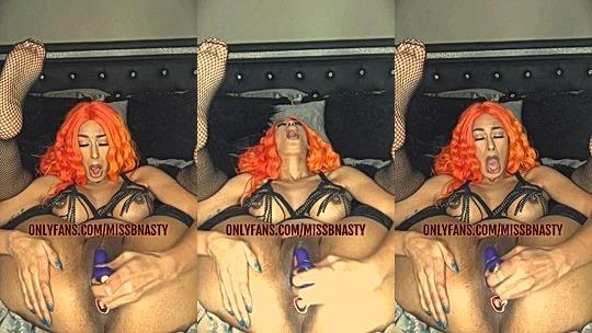 dirty horny goddess MissBNasty recorded a video of her laying with her tight hole just for you